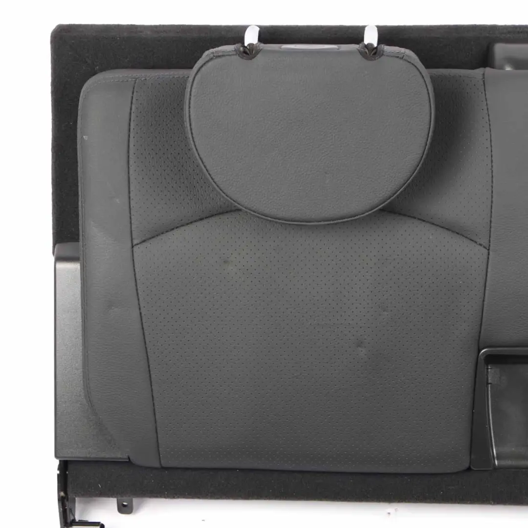 Folding Seat Luggage Trunk Boot Leather Nappa Black Set to Mercedes S211 Rear with Part number A2119300407 Mercedes S211 Rear Folding Seat Luggage Trunk Boot Leather Nappa Black Set - SKU A2119300407-1 - Part number A2119300407