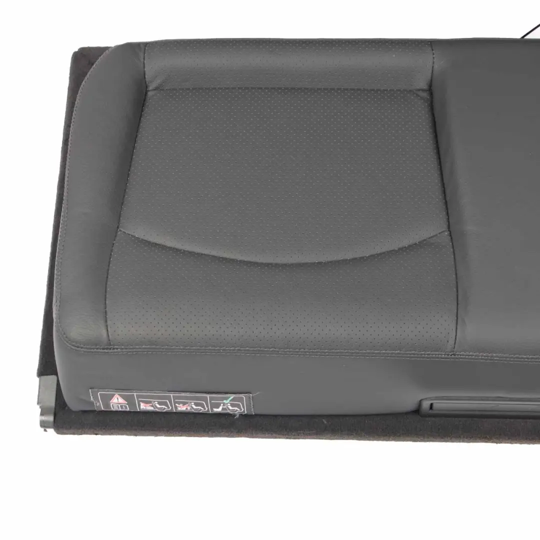 Folding Seat Luggage Trunk Boot Leather Nappa Black Set to Mercedes S211 Rear with Part number A2119300407 Mercedes S211 Rear Folding Seat Luggage Trunk Boot Leather Nappa Black Set - SKU A2119300407-1 - Part number A2119300407