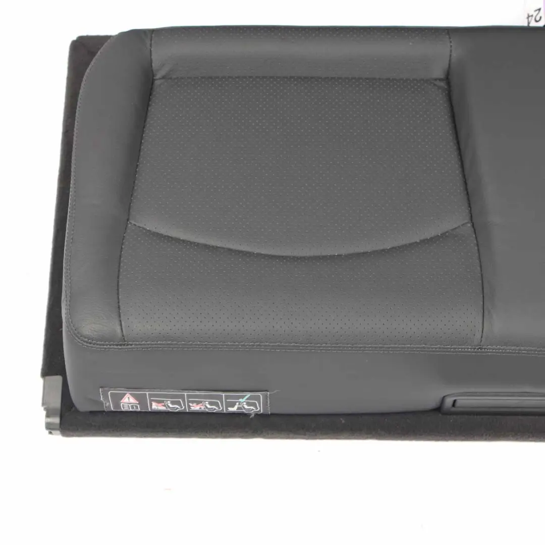 Folding Seat Luggage Trunk Boot Leather Nappa Black Set to Mercedes S211 Rear with Part number A2119300407 Mercedes S211 Rear Folding Seat Luggage Trunk Boot Leather Nappa Black Set - SKU A2119300407-1 - Part number A2119300407