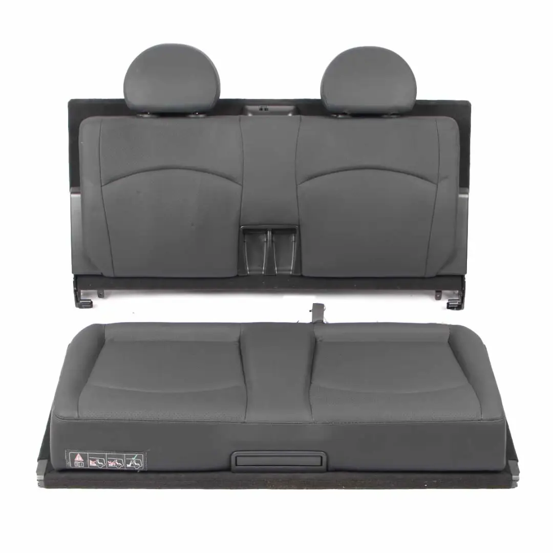 Folding Seat Luggage Trunk Boot Leather Nappa Black Set to Mercedes S211 Rear with Part number A2119300407 Mercedes S211 Rear Folding Seat Luggage Trunk Boot Leather Nappa Black Set - SKU A2119300407-1 - Part number A2119300407