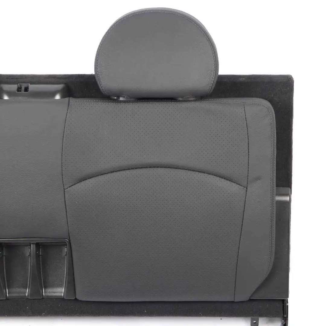 Folding Seat Luggage Trunk Boot Leather Nappa Black Set to Mercedes S211 Rear with Part number A2119300407 Mercedes S211 Rear Folding Seat Luggage Trunk Boot Leather Nappa Black Set - SKU A2119300407-1 - Part number A2119300407