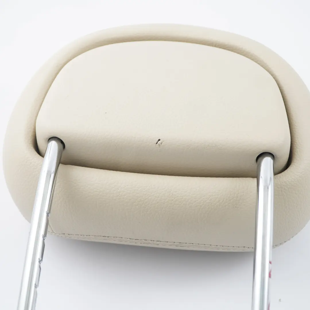 Sedile anteriore sinistro destro Poggiatesta in pelle Beige per Mercedes W211 con numero di parte A2119700750 Mercedes W211 Sedile anteriore sinistro destro Poggiatesta in pelle Beige - SKU A2119700750 - Numero di parte A2119700750