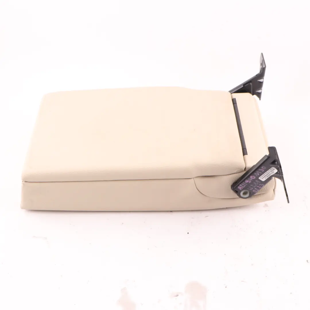 Armrest Backrest Rear Seat Arm Rest Leather Beige to Mercedes W211 Saloon Rear with Part number A2119701130 Mercedes W211 Saloon Rear Armrest Backrest Rear Seat Arm Rest Leather Beige - SKU A2119701130 - Part number A2119701130