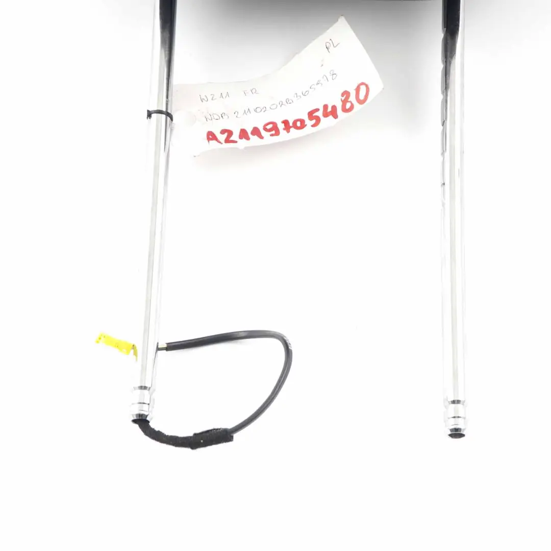 Mercedes W211 Appui-tête avant siège gauche droit simili cuir noir - SKU A2119705480 - Numéro de pièce A2119705480