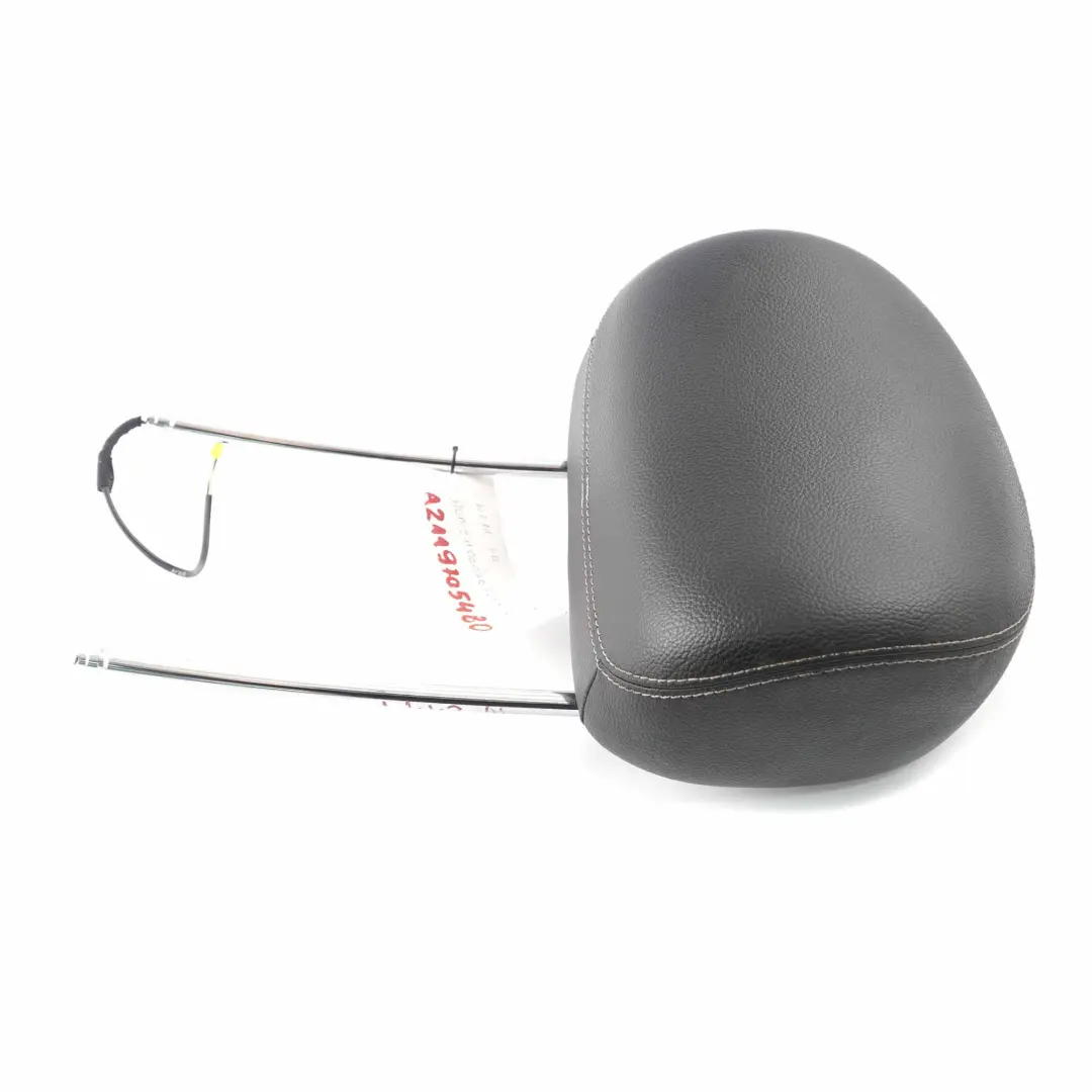 Poggiatesta sedile anteriore sinistro destro finta pelle nero per Mercedes W211 con numero di parte A2119705480 Mercedes W211 Poggiatesta sedile anteriore sinistro destro finta pelle nero - SKU A2119705480 - Numero di parte A2119705480