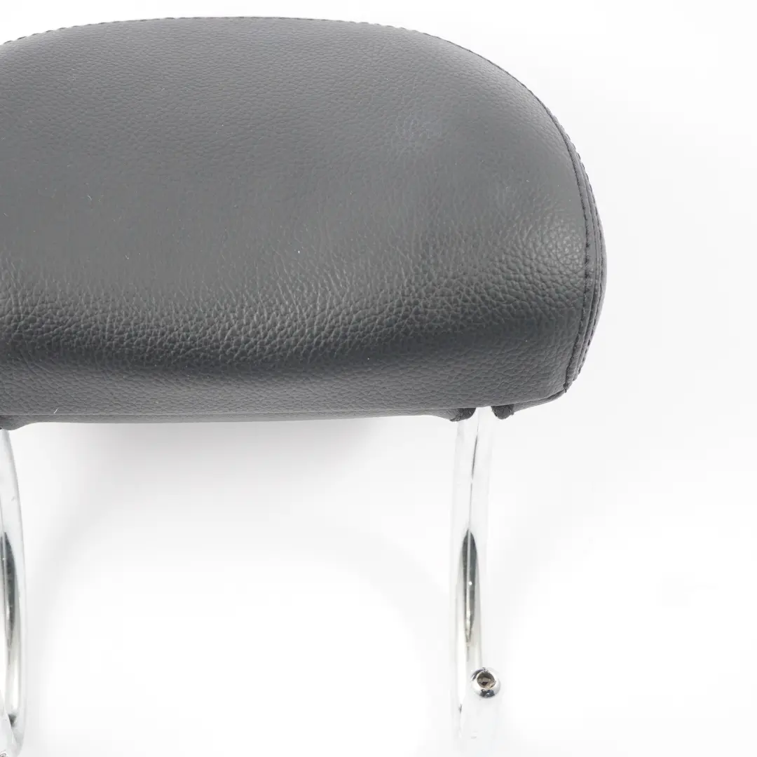Mercedes W211 Saloon Rear Seat Headrest Leather Black Head Rest Covering - SKU A2119705580 - Part number A2119705580