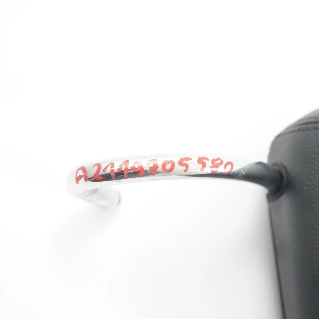Headrest Leather Black Head Rest Covering to Mercedes W211 Saloon Rear Seat with Part number A2119705580 Mercedes W211 Saloon Rear Seat Headrest Leather Black Head Rest Covering - SKU A2119705580 - Part number A2119705580