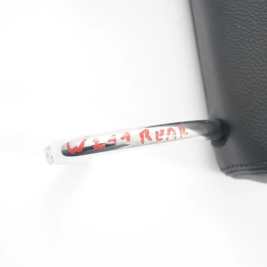 Headrest Leather Black Head Rest Covering to Mercedes W211 Saloon Rear Seat with Part number A2119705580 Mercedes W211 Saloon Rear Seat Headrest Leather Black Head Rest Covering - SKU A2119705580 - Part number A2119705580