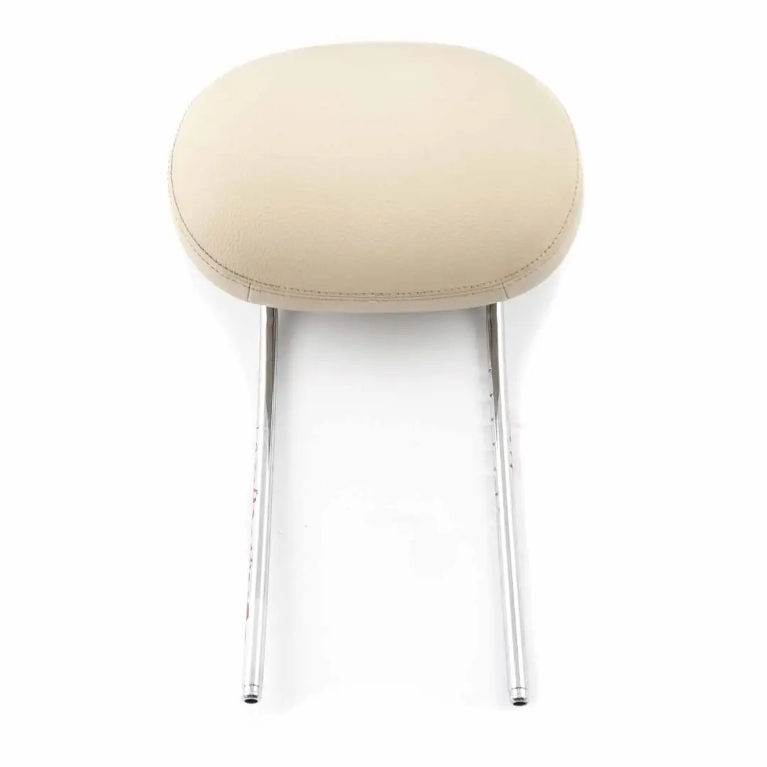 Mercedes W211 Poggiatesta Sedile Anteriore Sinistro Destro in Pelle Beige - SKU A2119707550 - Numero di parte A2119707550