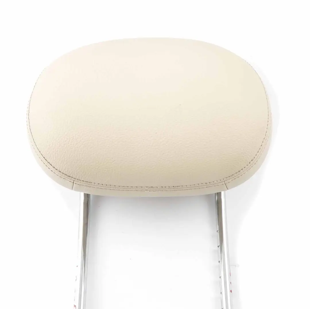 Poggiatesta Sedile Anteriore Sinistro Destro in Pelle Beige per Mercedes W211 con numero di parte A2119707550 Mercedes W211 Poggiatesta Sedile Anteriore Sinistro Destro in Pelle Beige - SKU A2119707550 - Numero di parte A2119707550