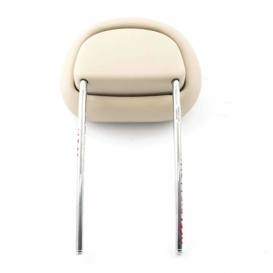 Mercedes W211 Seat Headrest Front Left Right N/O/S Beige Leather Head Rest - SKU A2119707550 - Part number A2119707550