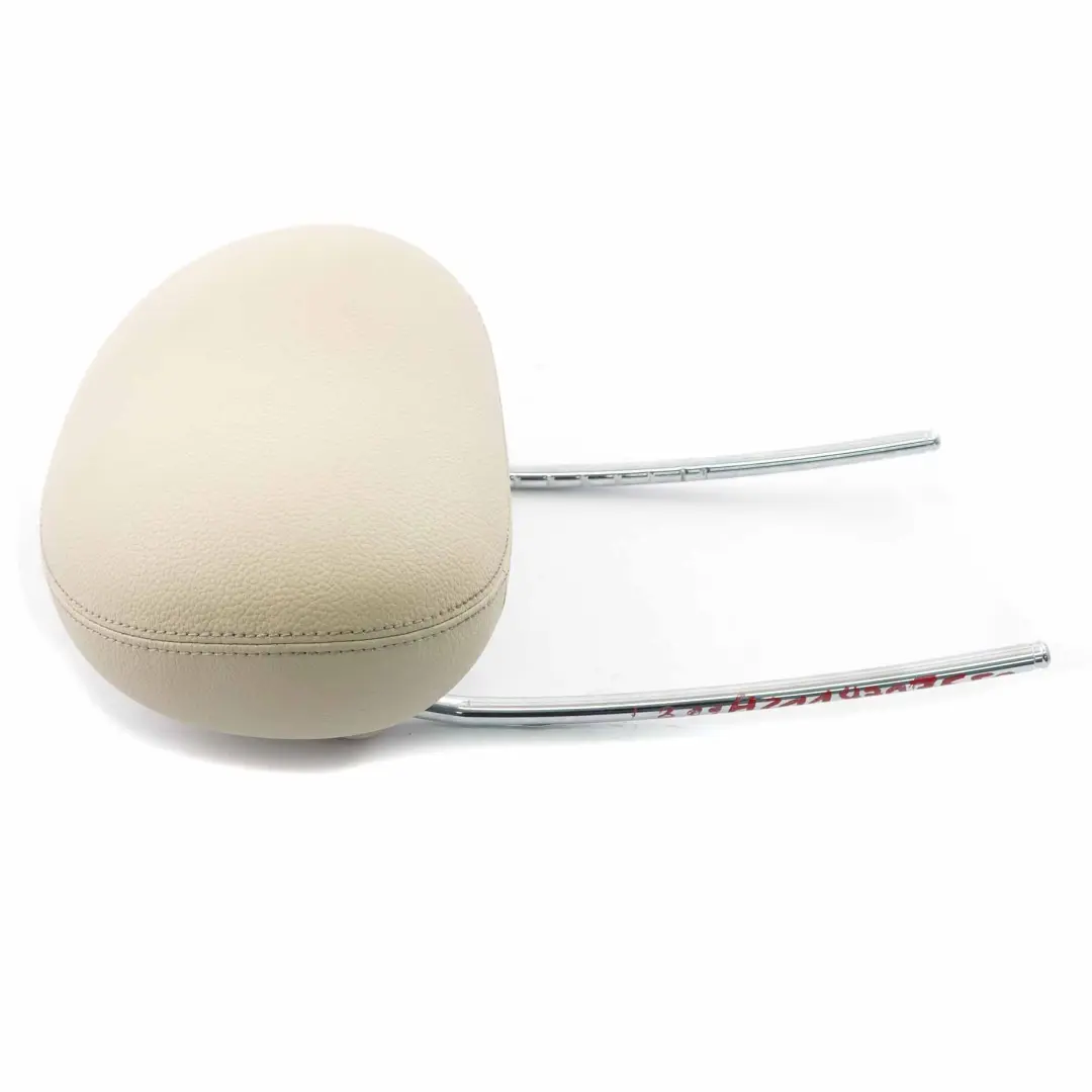 Headrest Front Left Right N/O/S Beige Leather Head Rest to Mercedes W211 Seat with Part number A2119707550 Mercedes W211 Seat Headrest Front Left Right N/O/S Beige Leather Head Rest - SKU A2119707550 - Part number A2119707550