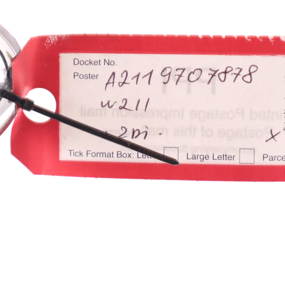 Zagłówek Fotela Tylny Tył Skóra Czarna A4479703300 do Mercedes W211 o numerze A2119707878 Mercedes W211 Zagłówek Fotela Tylny Tył Skóra Czarna A4479703300 - SKU A2119707878 - Numer Części A2119707878