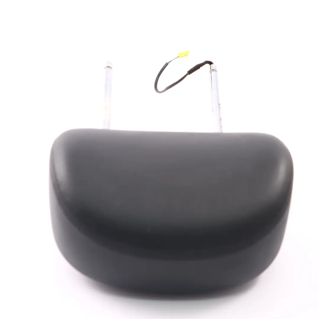 Headrest Front Left Right N/O/S Black Leather Head Rest to Mercedes W211 Seat with Part number A2119708950 Mercedes W211 Seat Headrest Front Left Right N/O/S Black Leather Head Rest - SKU A2119708950 - Part number A2119708950
