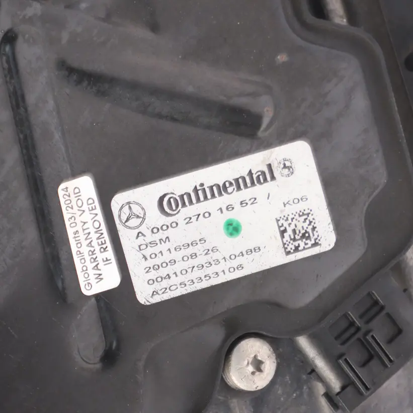 Mercedes W204 C63 W212 E63 AMG Automatic Gearbox 722930 A2122709201 WARRANTY - SKU A2122702700 - Part number A2122702700