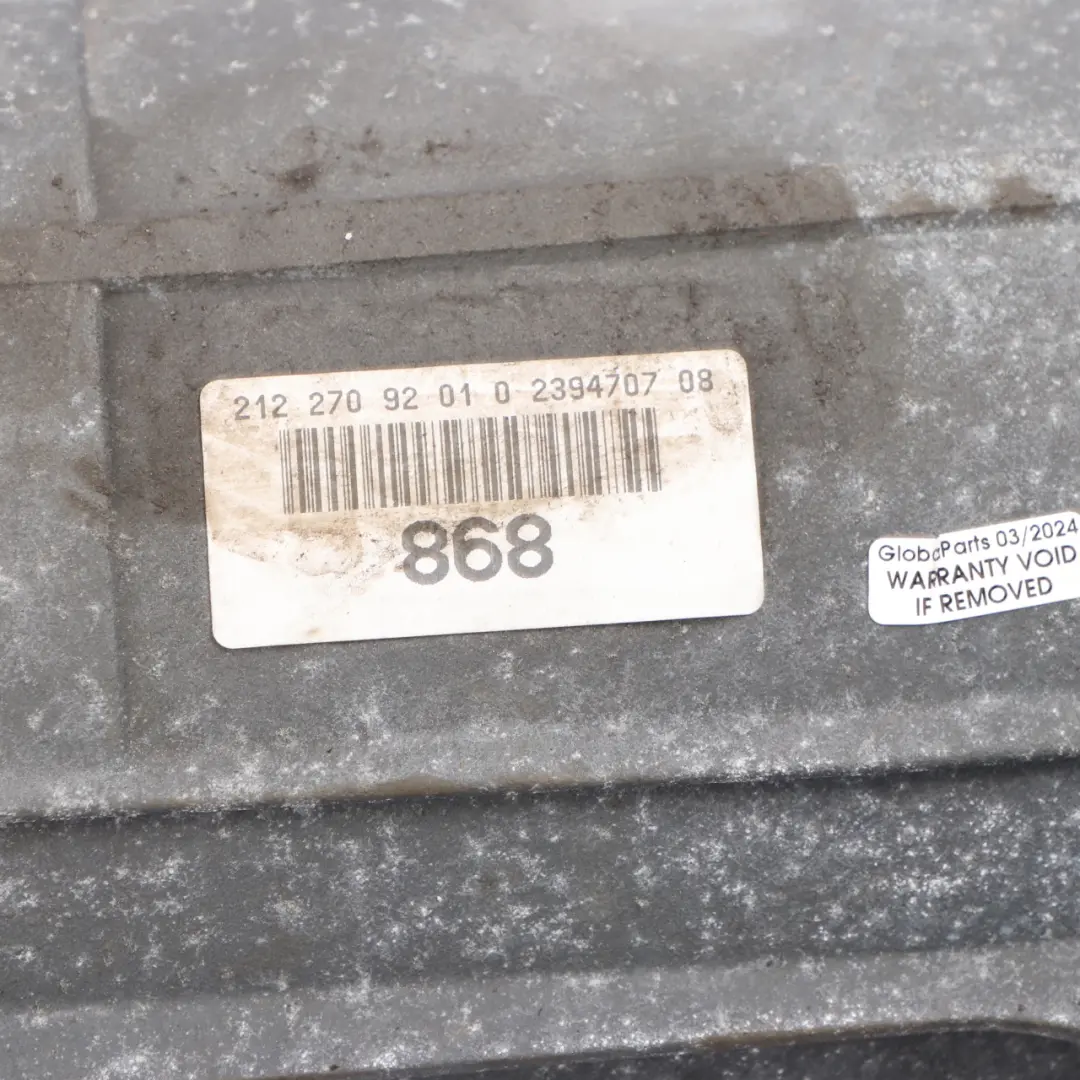 C63 W212 E63 AMG Automatic Gearbox 722930 A2122709201 WARRANTY to Mercedes W204 with Part number A2122702700 Mercedes W204 C63 W212 E63 AMG Automatic Gearbox 722930 A2122709201 WARRANTY - SKU A2122702700 - Part number A2122702700