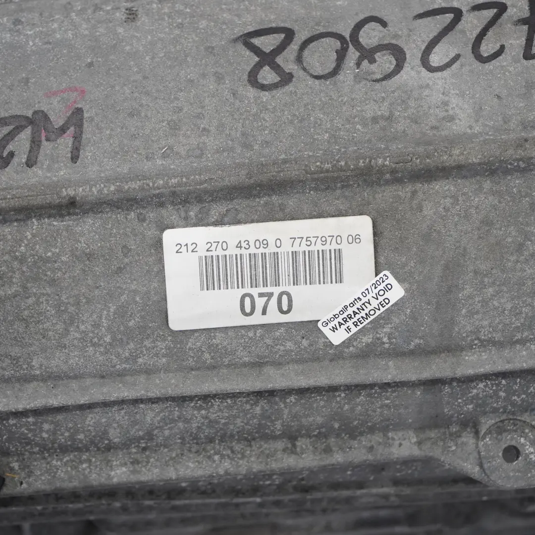 Boîte Vitesses Automatique 722908 2122704309 GARANTIE Mercedes W204 W212 W221 - SKU A2122706009 - Numéro de pièce A2122706009
