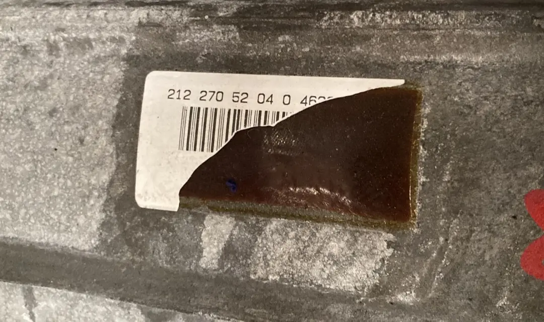 Gearbox 722908 722.908 A2122705204 WARRANTY to Mercedes W204 W212 W221 Automatic with Part number A2122707503 Mercedes W204 W212 W221 Automatic Gearbox 722908 722.908 A2122705204 WARRANTY - SKU A2122707503 - Part number A2122707503