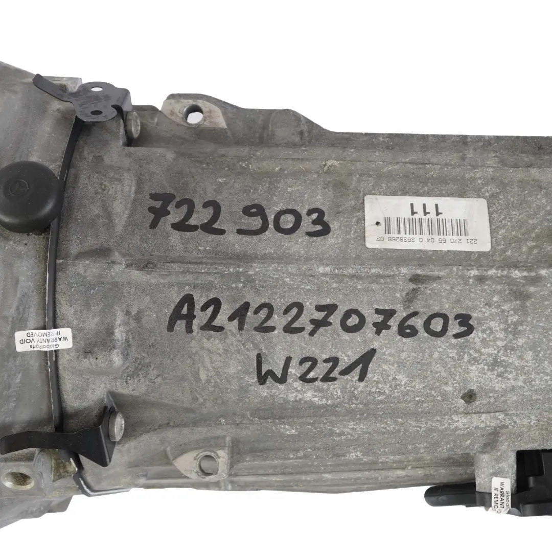 Mercedes-Benz W212 W221 Cambio Automatico 722903 722.903 Garanzia per con numero di parte A2122707603 Mercedes-Benz W212 W221 Cambio Automatico 722903 722.903 Garanzia - SKU A2122707603 - Numero di parte A2122707603