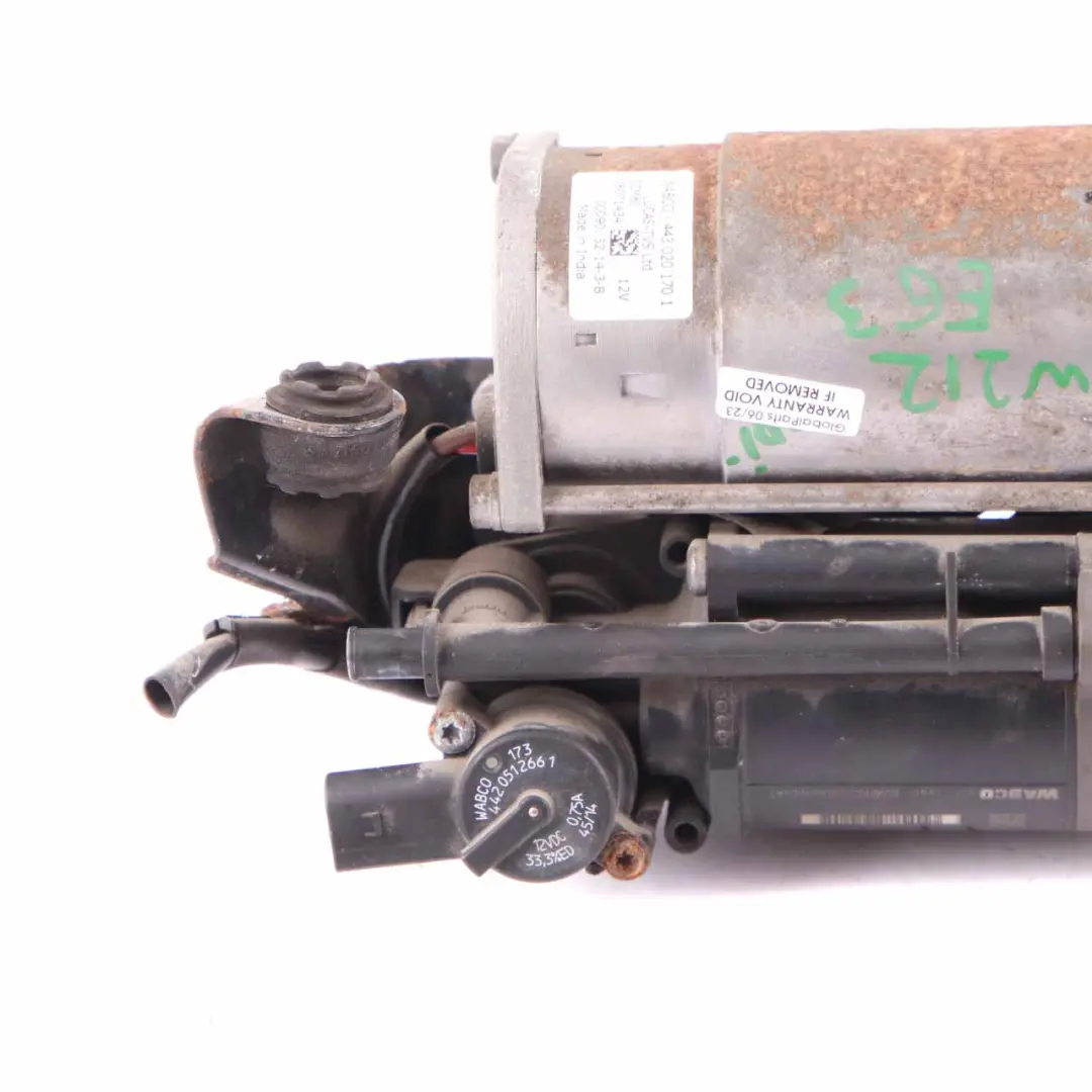 Compressor Pump Suspension Motor Control Unit to Mercedes W212 Air with Part number A2123200104 Mercedes W212 Air Compressor Pump Suspension Motor Control Unit - SKU A2123200104 - Part number A2123200104