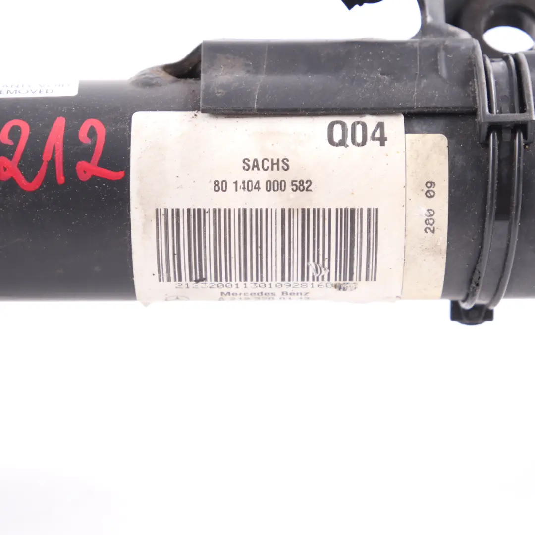 Strut Front Left N/S Shock Absorber Strut to Mercedes W212 Spring with Part number A2123200113 Mercedes W212 Spring Strut Front Left N/S Shock Absorber Strut - SKU A2123200113 - Part number A2123200113