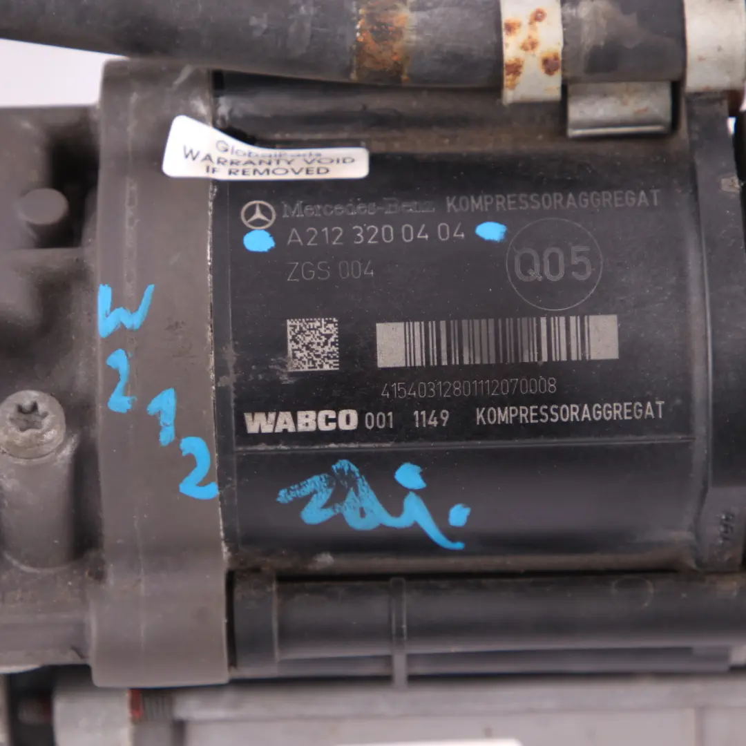 Compressor Mercedes W212 Supply Suspension Motor Control Unit to Air with Part number A2123200404 Air Compressor Mercedes W212 Supply Suspension Motor Control Unit - SKU A2123200404 - Part number A2123200404