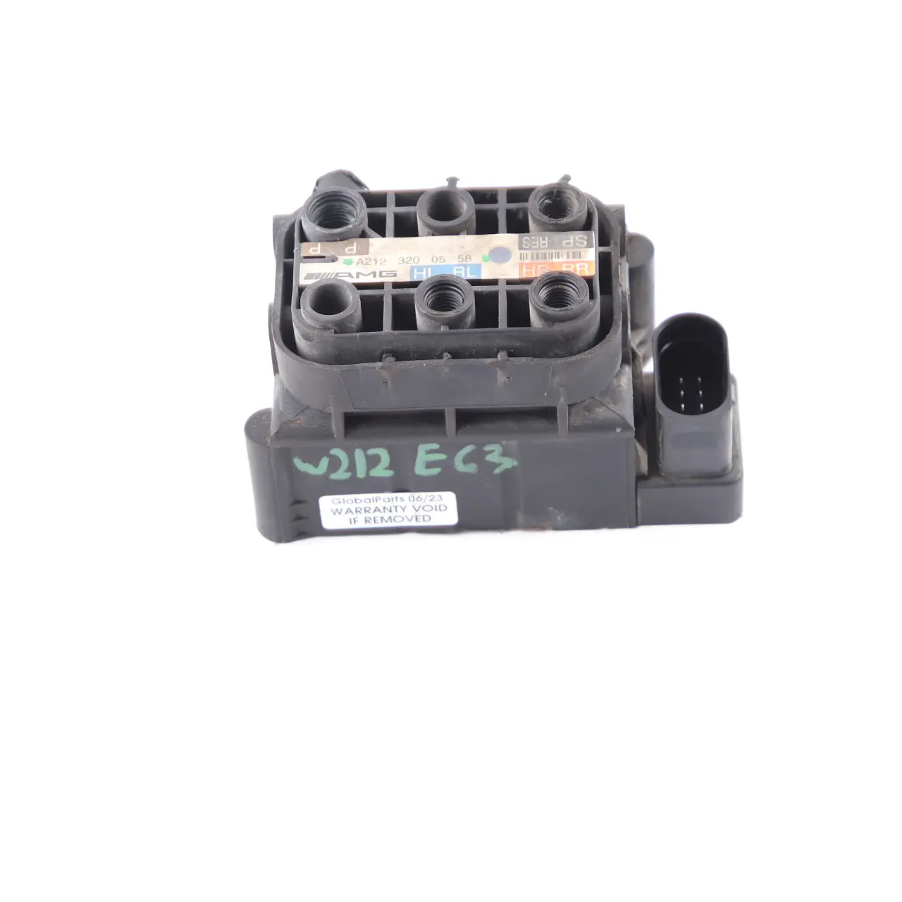 Mercedes W212 Valve Block AMG Sospensione pneumatica Modulo controlo A2123200558