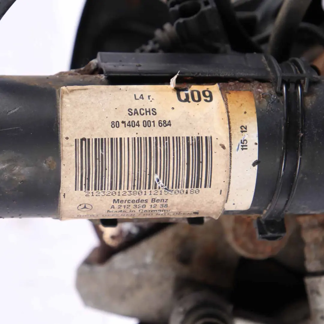 Mercedes W212 E 350 CDI Front Left N/S Suspension Leg Brake Disc Wheel Hub - SKU A2123201238-1 - Part number A2123201238