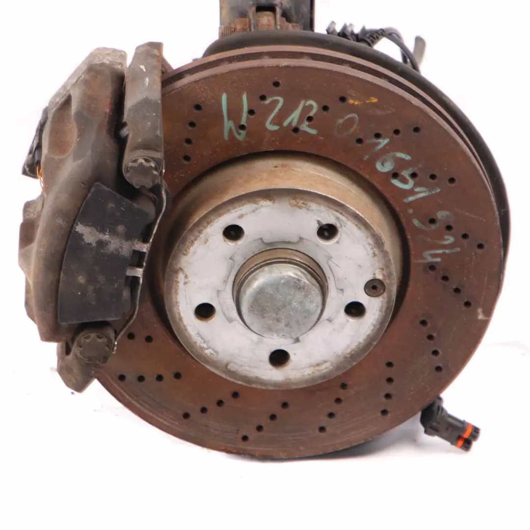 Mercedes W212 E 250 CDI Front Right O/S AMG Suspension Leg Brake Disc Wheel Hub - SKU A2123201238-4 - Part number A2123201238
