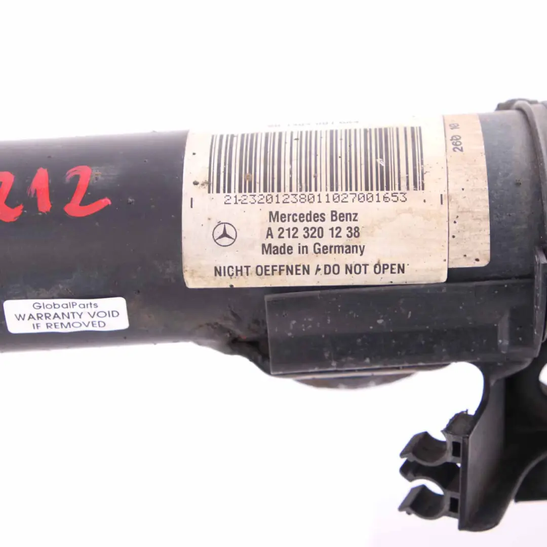 Mercedes W212 Amortiguador delantero derecho Spring Strut - SKU A2123201238 - Número de pieza A2123201238