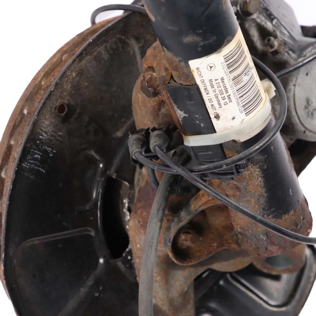 Mercedes W212 E 220 CDI Front Right O/S Suspension Leg Brake Disc Wheel Hub - SKU A2123203913 - Part number A2123203913