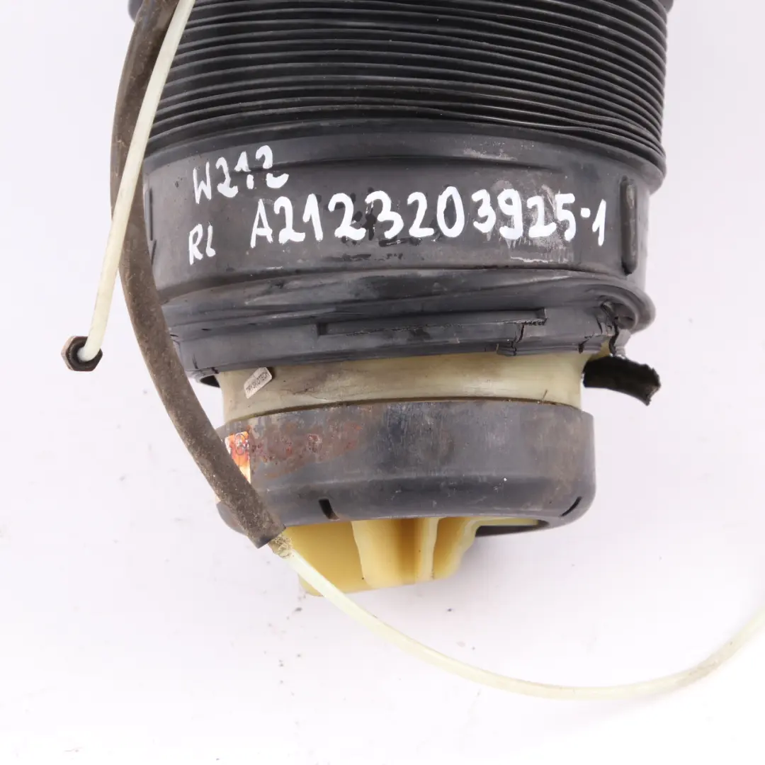 Absorber Mercedes W212 Air Suspension Shock Bag Left N/S Spring to Rear with Part number A2123203925 Rear Absorber Mercedes W212 Air Suspension Shock Bag Left N/S Spring - SKU A2123203925-1 - Part number A2123203925