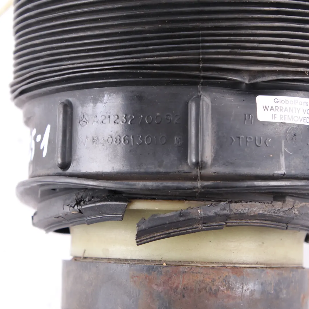 Absorber Mercedes W212 Air Suspension Shock Bag Left N/S Spring to Rear with Part number A2123203925 Rear Absorber Mercedes W212 Air Suspension Shock Bag Left N/S Spring - SKU A2123203925-1 - Part number A2123203925