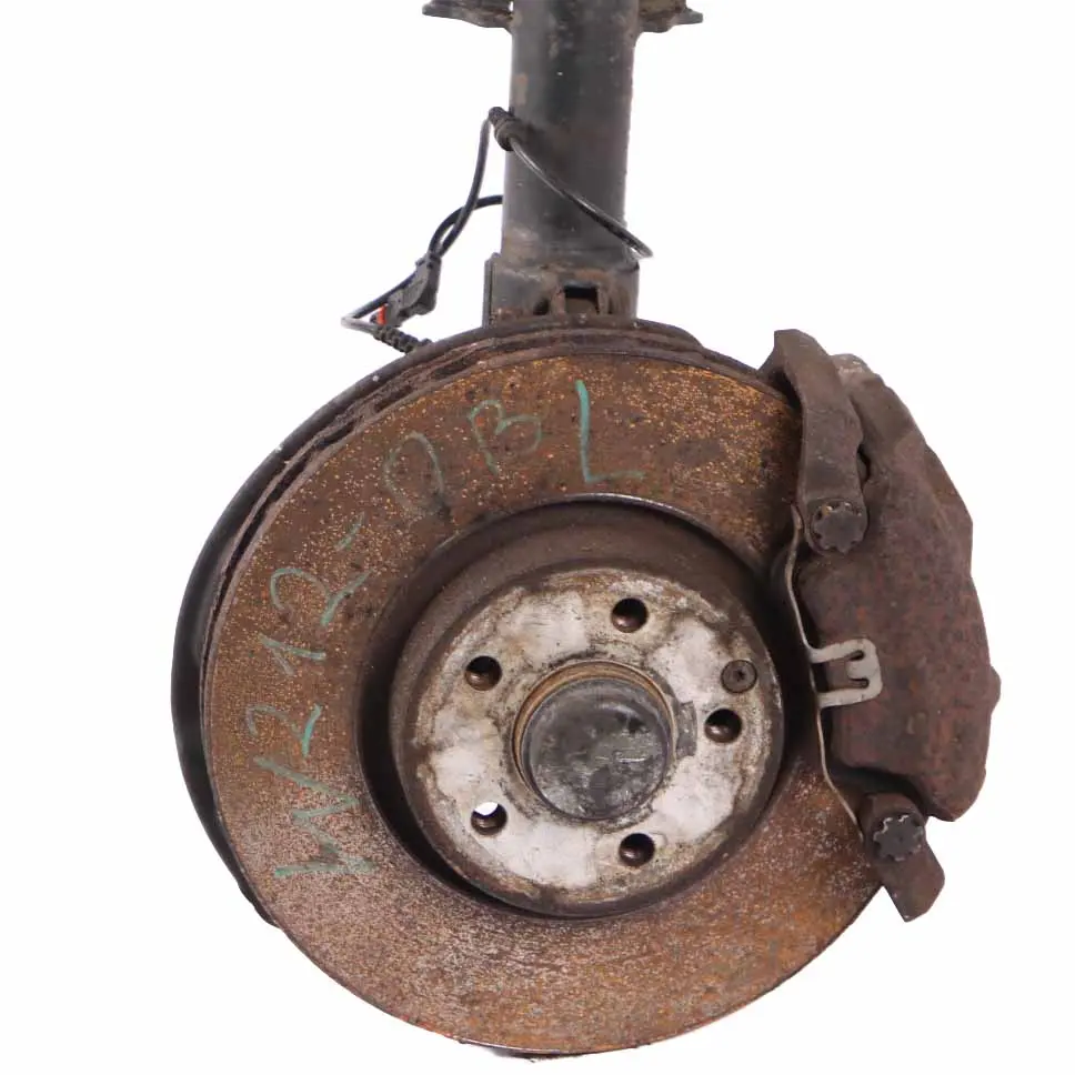 Mercedes W212 E 250 CDI Front Left N/S Suspension Leg Brake Disc Wheel Hub - SKU A2123204013-2 - Part number A2123204013