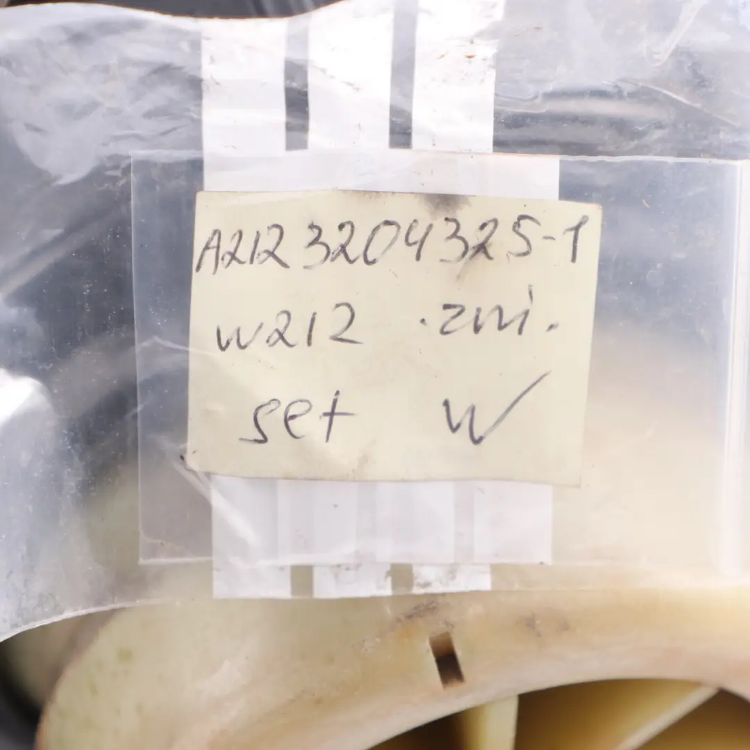 Axle Air Suspension Bags Left Right Set to Mercedes W212 E63 AMG Rear with Part number A2123204325 Mercedes W212 E63 AMG Rear Axle Air Suspension Bags Left Right Set - SKU A2123204325-1 - Part number A2123204325