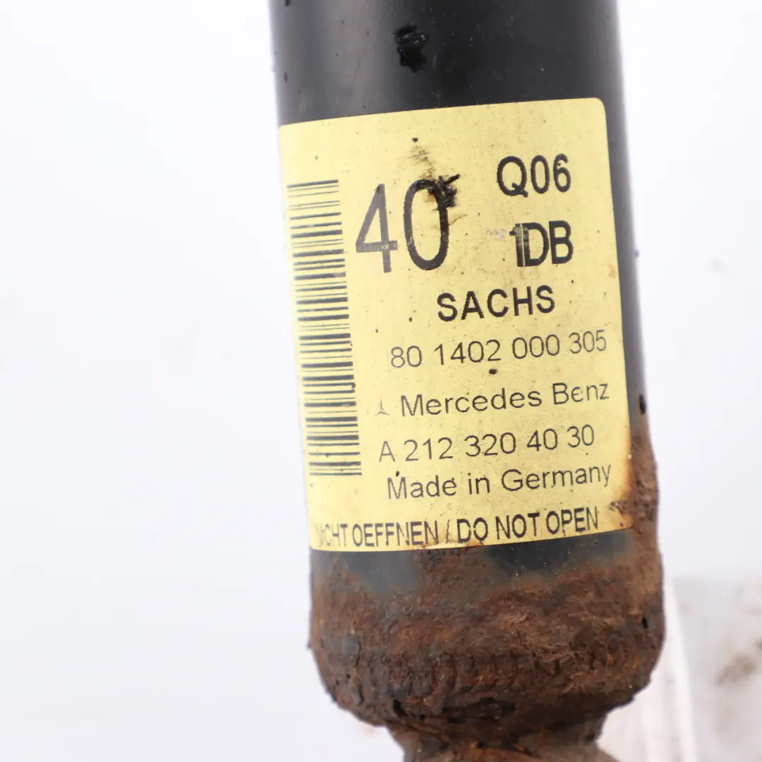 Amortisseur de jambe de force arrière gauche droite A2123204030 pour Mercedes W212 à propos du numéro de pièce A2123204730 Mercedes W212 Amortisseur de jambe de force arrière gauche droite A2123204030 - SKU A2123204730 - Numéro de pièce A2123204730