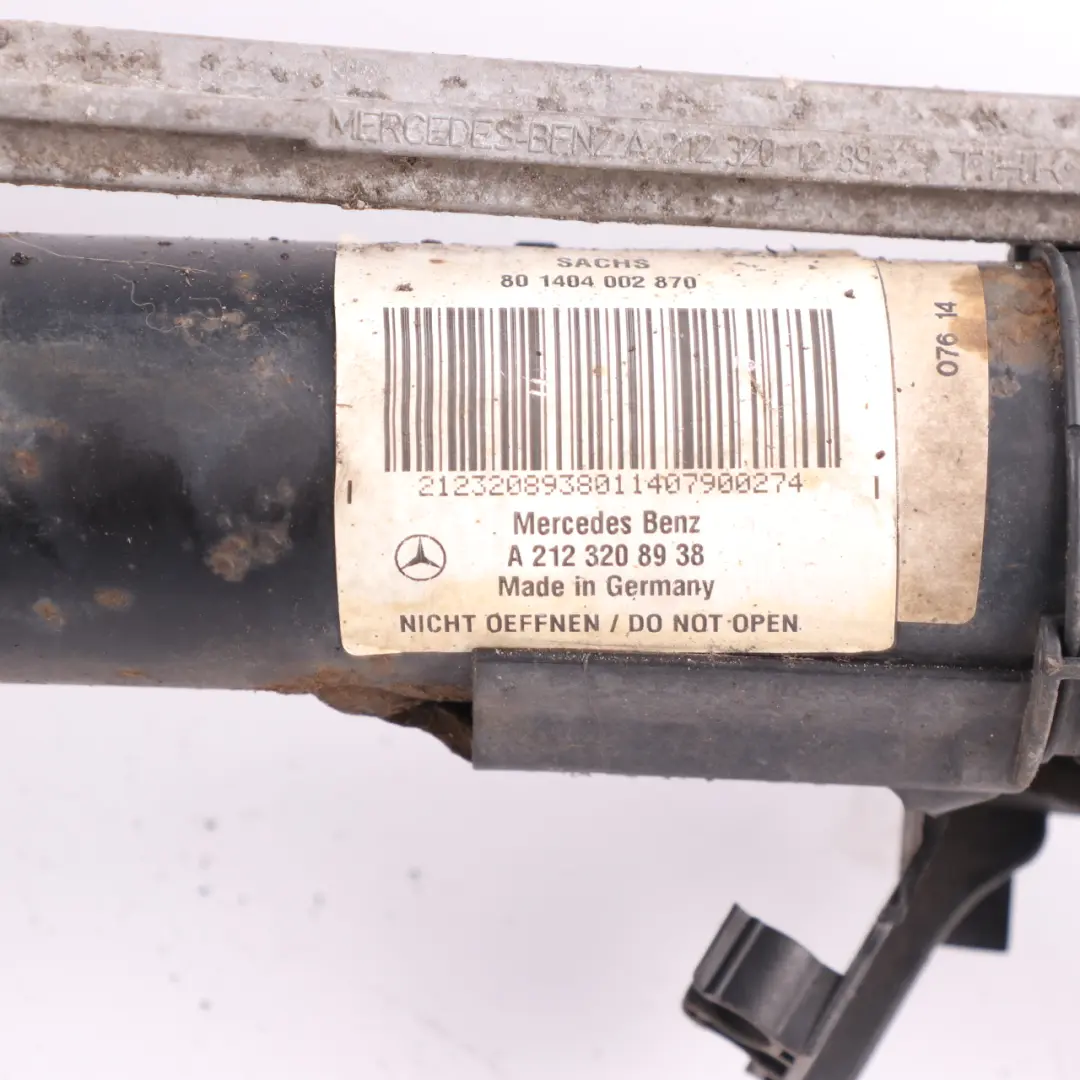 Strut Front Left Right N/O/S Shock Absorber Suspension Unit to Mercedes W212 Spring with Part number A2123208938 Mercedes W212 Spring Strut Front Left Right N/O/S Shock Absorber Suspension Unit - SKU A2123208938 - Part number A2123208938