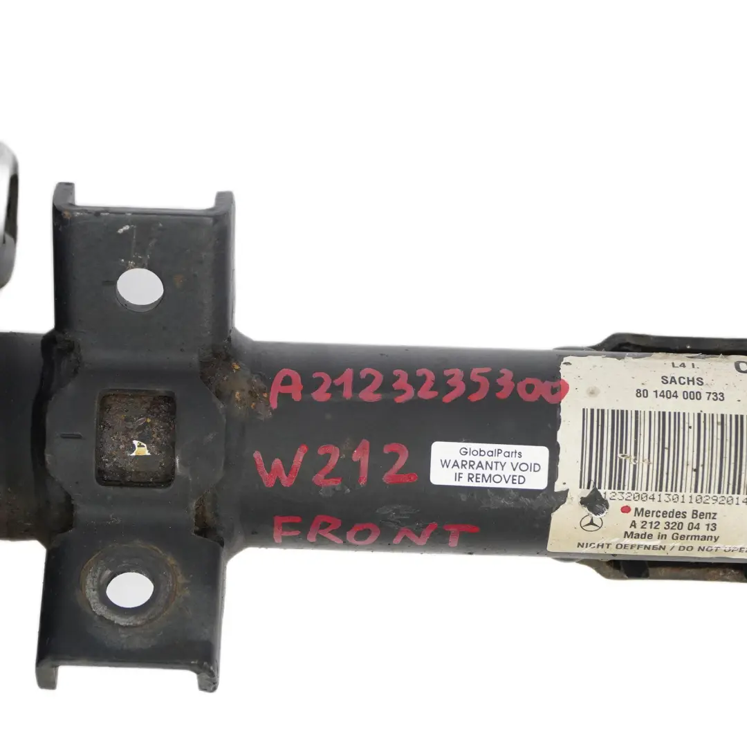 Mercedes W212 Federbein Aufhängung Vorderachse Stoßdämpfer A2123200413 - SKU A2123235300 - Teilenummer A2123235300