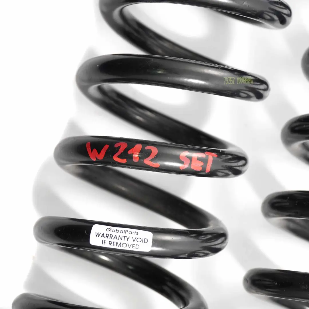 Coil Spring Suspension Rear Axle Spring Set Saloon to Mercedes W212 with Part number A2123240104 Mercedes W212 Coil Spring Suspension Rear Axle Spring Set Saloon - SKU A2123240104-1 - Part number A2123240104