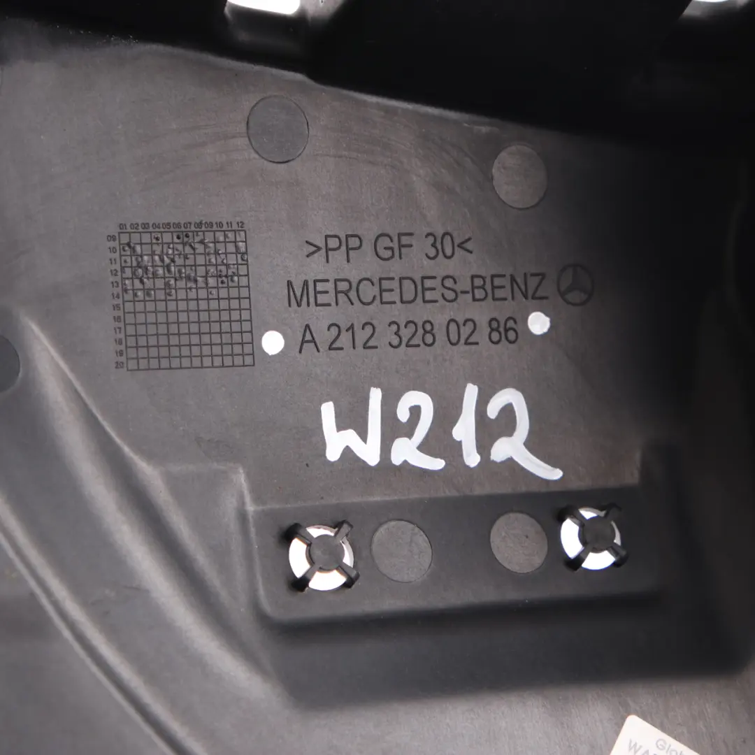 Mercedes W212 Compressor Cover Undercover Underfloor Coating Panel - SKU A2123280286 - Part number A2123280286