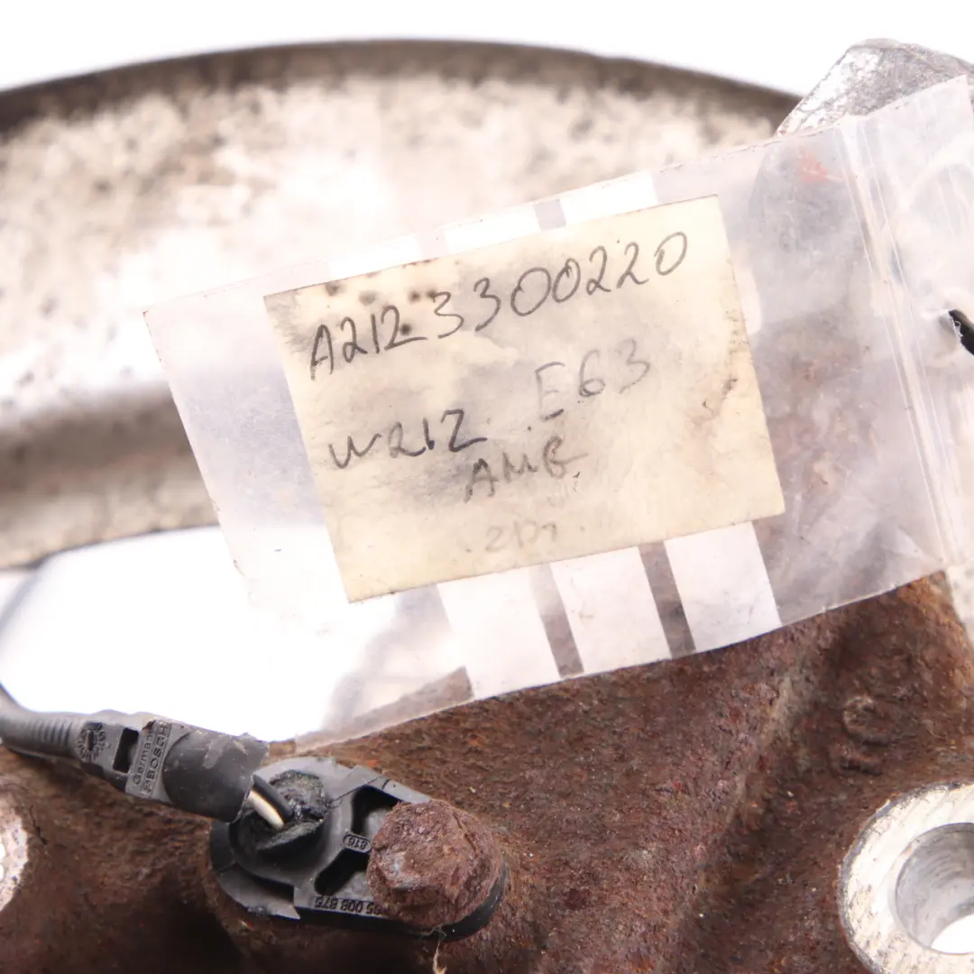  Portaruedas Mercedes W212 E 63 AMG Eje Delantero Derecho Suspensión Cubo Rueda - SKU A2123300220 - Número de pieza A2123300220