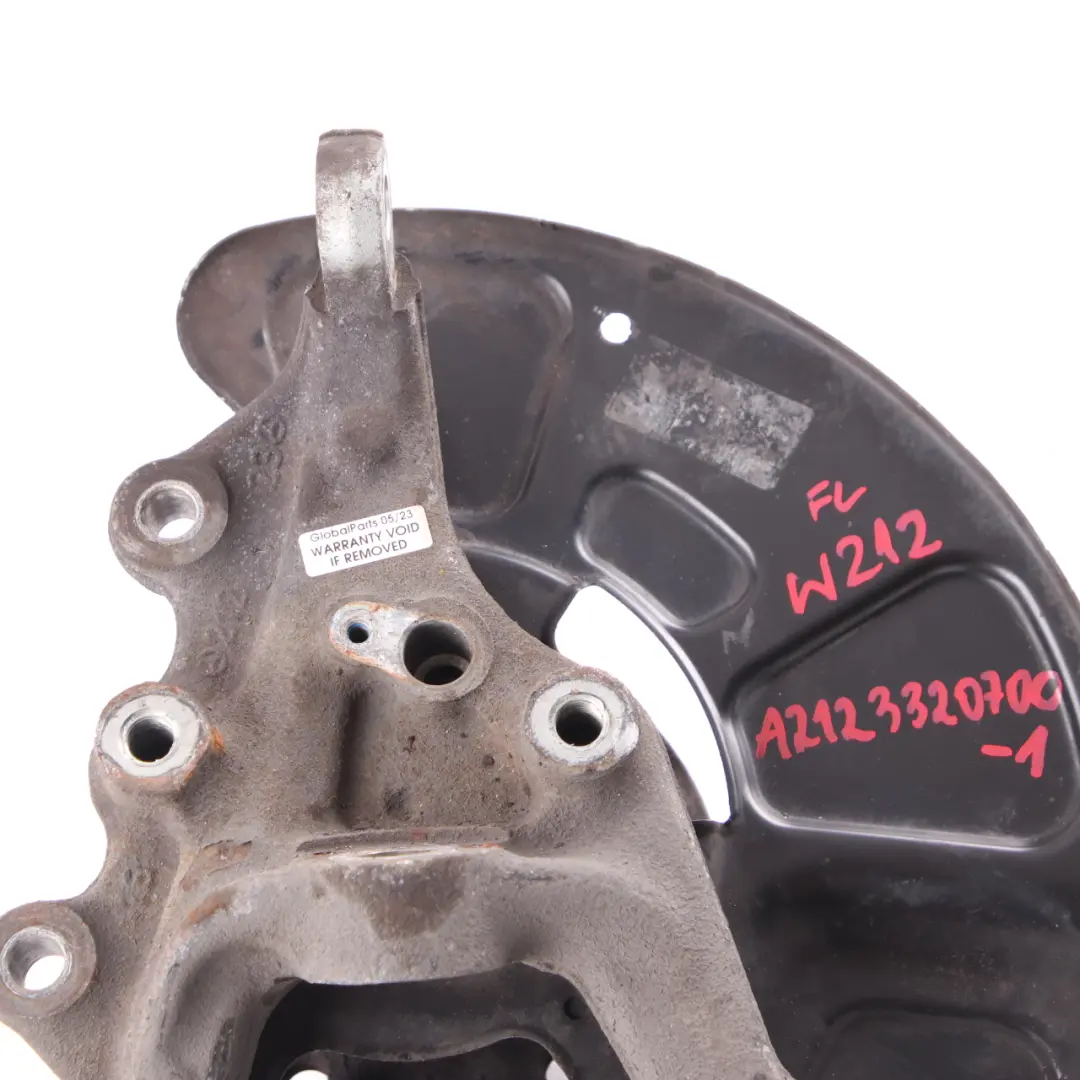 Front Wheel Carrier Left N/S Steering Knuckle Hub Mercedes W212 - SKU A2123320700-1 - Part number A2123320700