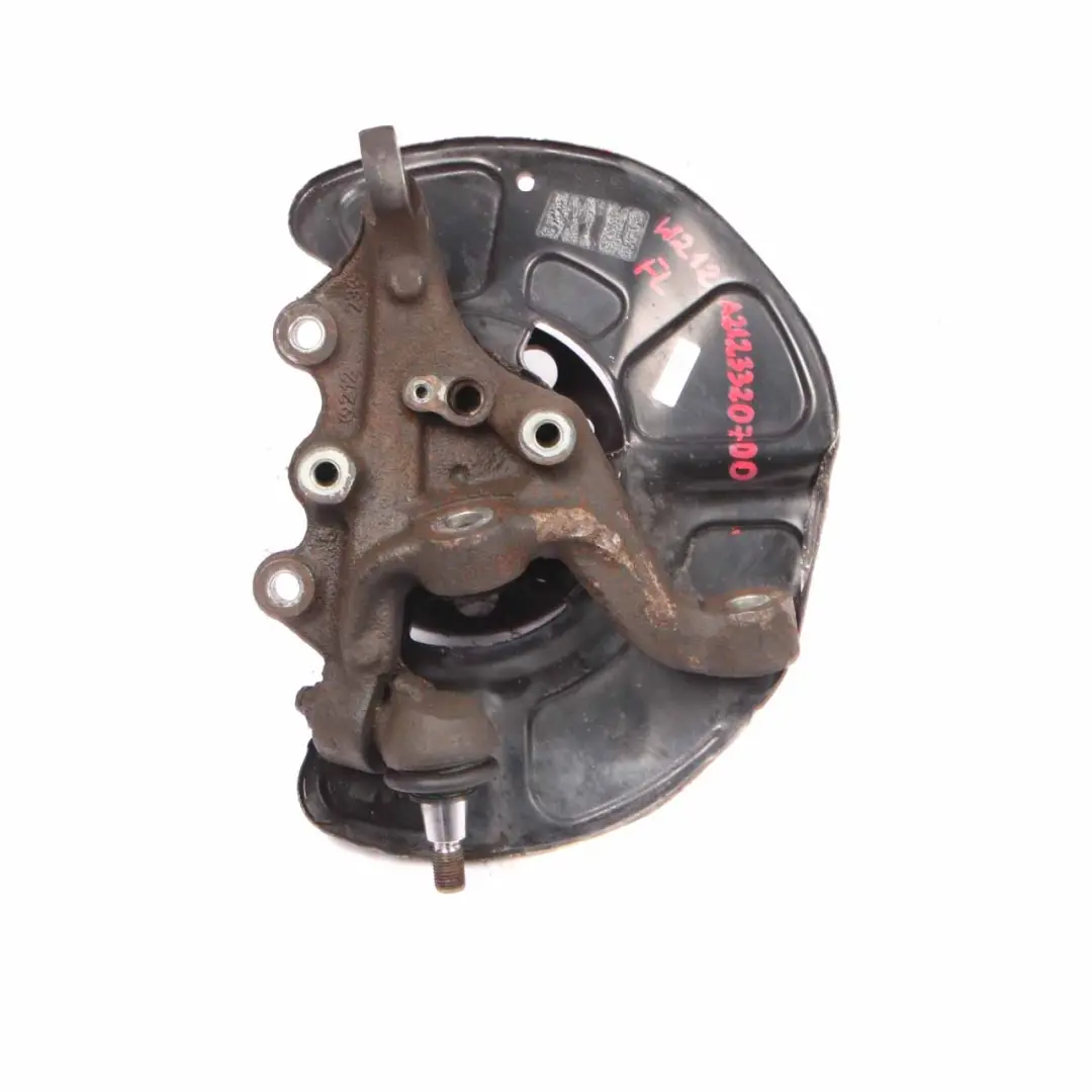 Mercedes W212 Support Roue Avant Gauche Essieu Suspension Montage Moyeu Roue - SKU A2123320700 - Numéro de pièce A2123320700