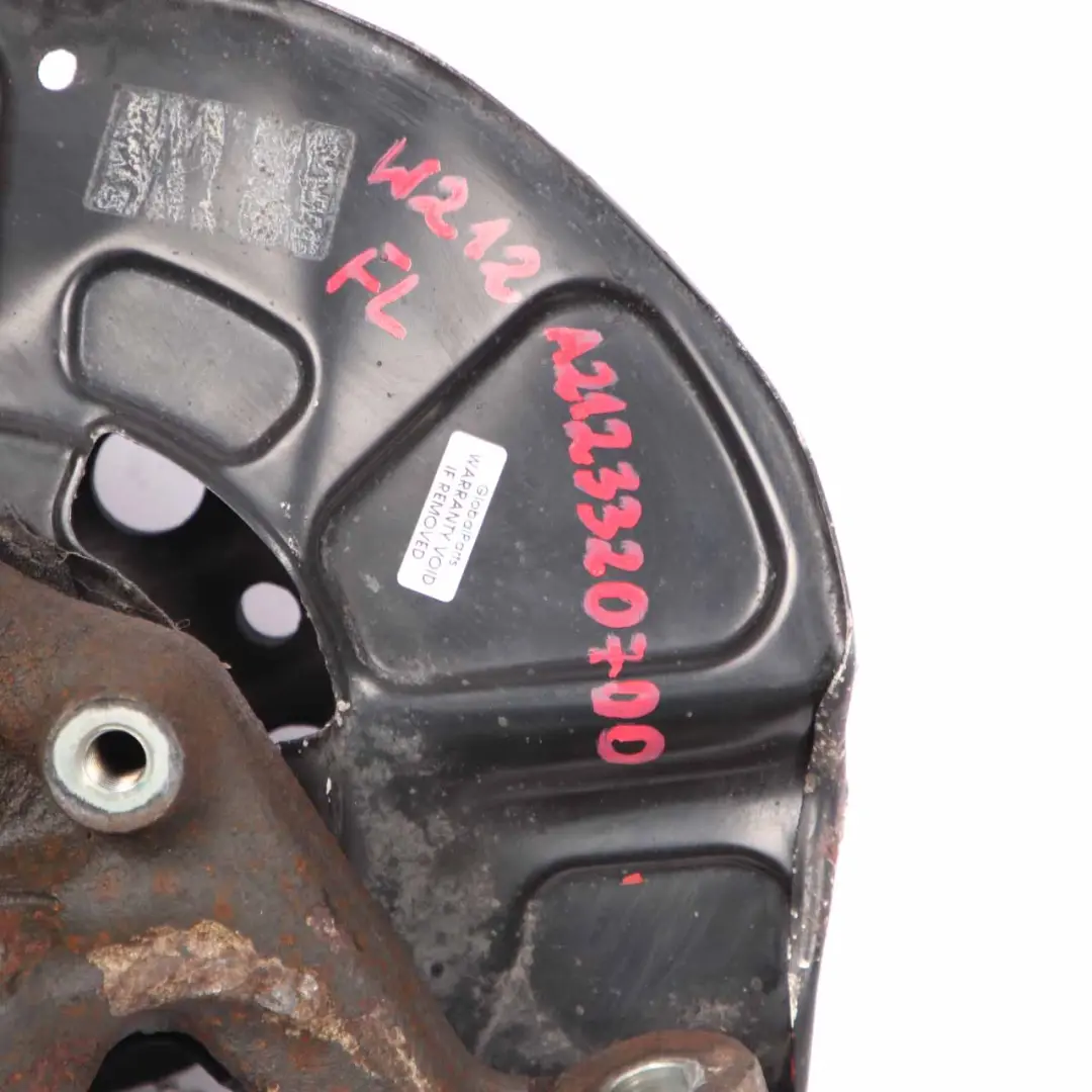 Mercedes W212 Wheel Carrier Front Left N/S Axle Suspension Wheel Hub Mount - SKU A2123320700 - Part number A2123320700