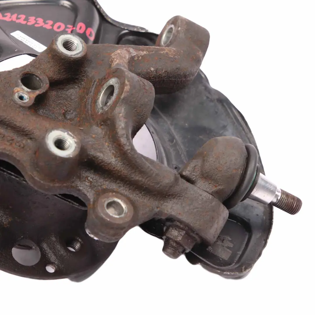 Mercedes W212 Support Roue Avant Gauche Essieu Suspension Montage Moyeu Roue - SKU A2123320700 - Numéro de pièce A2123320700