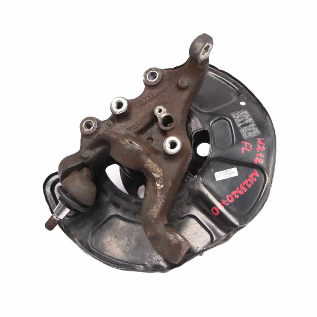 Rueda Delantera Izquierda Eje Suspension Rueda Hub Mount para Mercedes W212 con número de pieza A2123320700 Mercedes W212 Rueda Delantera Izquierda Eje Suspension Rueda Hub Mount - SKU A2123320700 - Número de pieza A2123320700