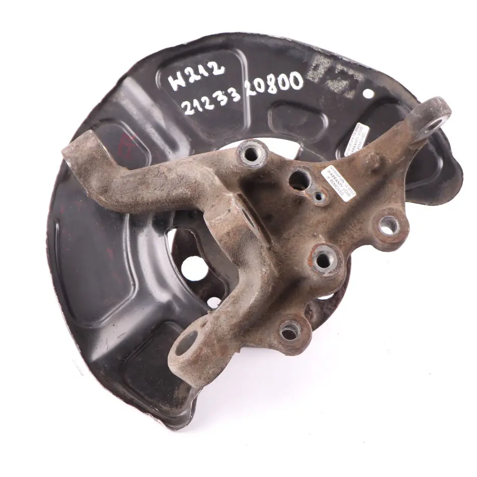 Mercedes W212 Support Roue Avant Droite Essieu Suspension Montage Moyeu - SKU A2123320800 - Numéro de pièce A2123320800