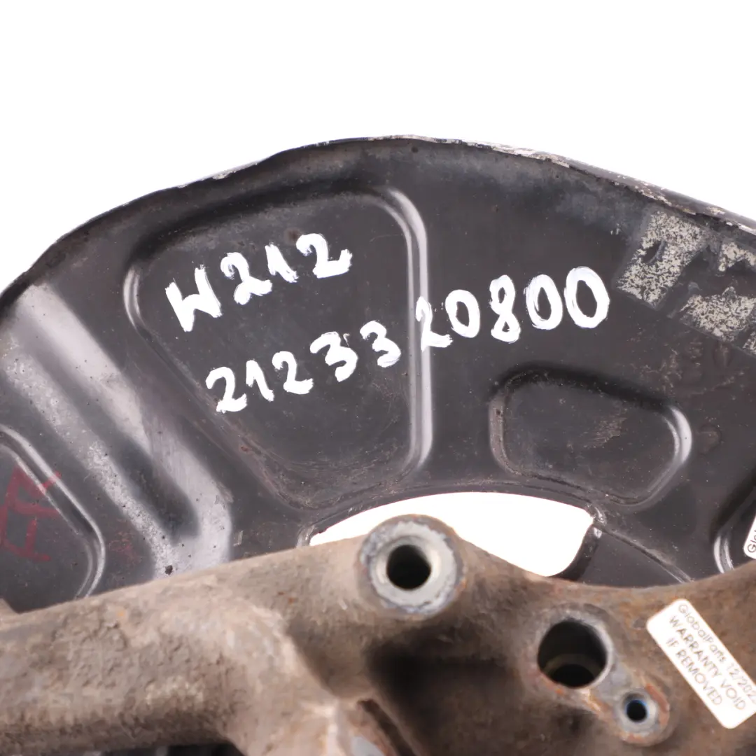 Mercedes W212 Portaruota Anteriore Destro Assale Sospensione Montaggio Mozzo - SKU A2123320800 - Numero di parte A2123320800