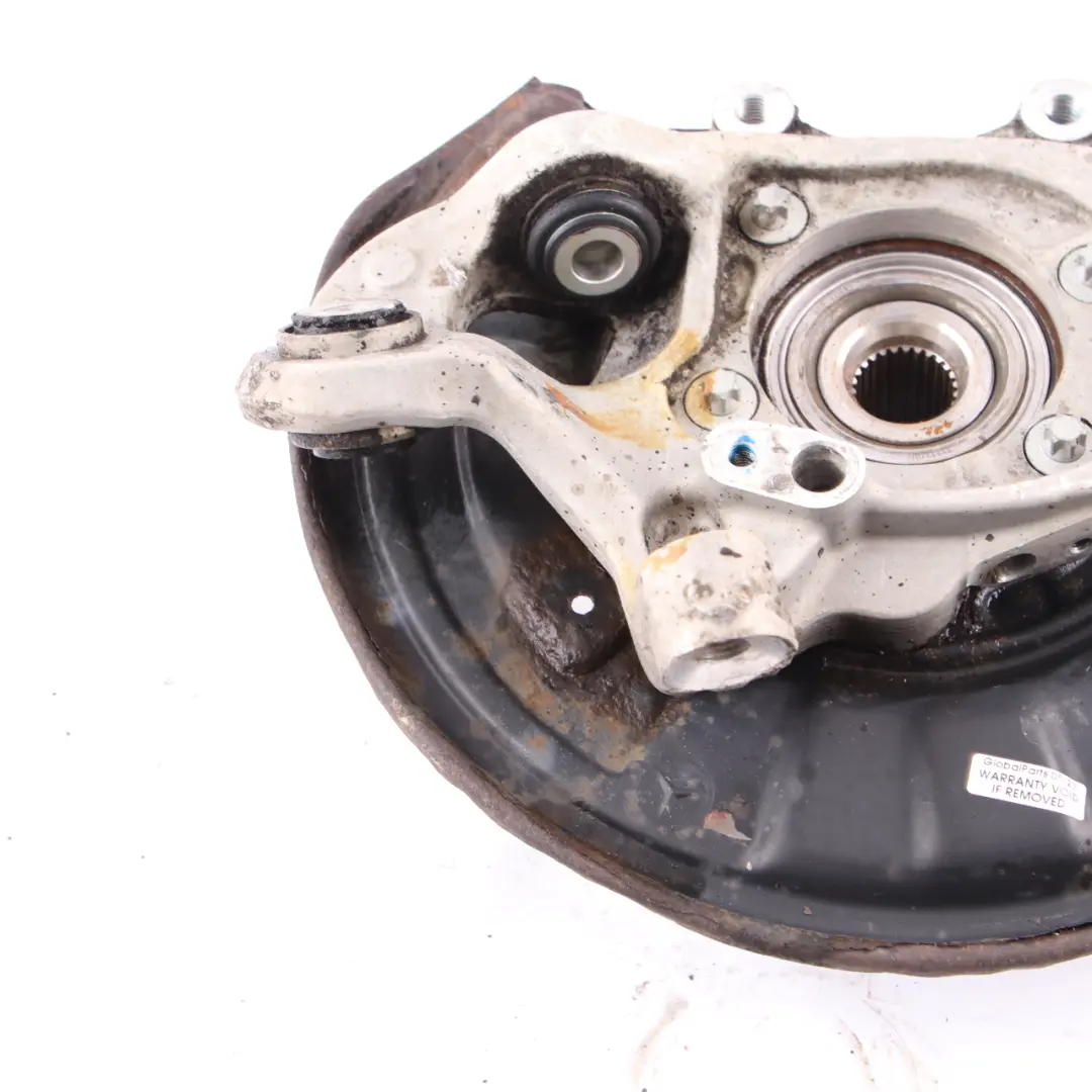 Zwrotnica Piasta Koła Lewy Tył do Mercedes W212 o numerze A2123500141 Mercedes W212 Zwrotnica Piasta Koła Lewy Tył - SKU A2123500141-4 - Numer Części A2123500141