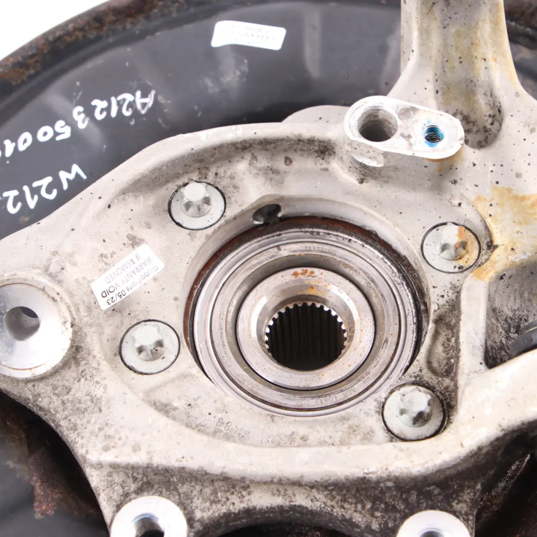 Carrier Rear Left N/S Suspension Wheel Hub to Mercedes W212 Wheel with Part number A2123500141 Mercedes W212 Wheel Carrier Rear Left N/S Suspension Wheel Hub - SKU A2123500141-4 - Part number A2123500141